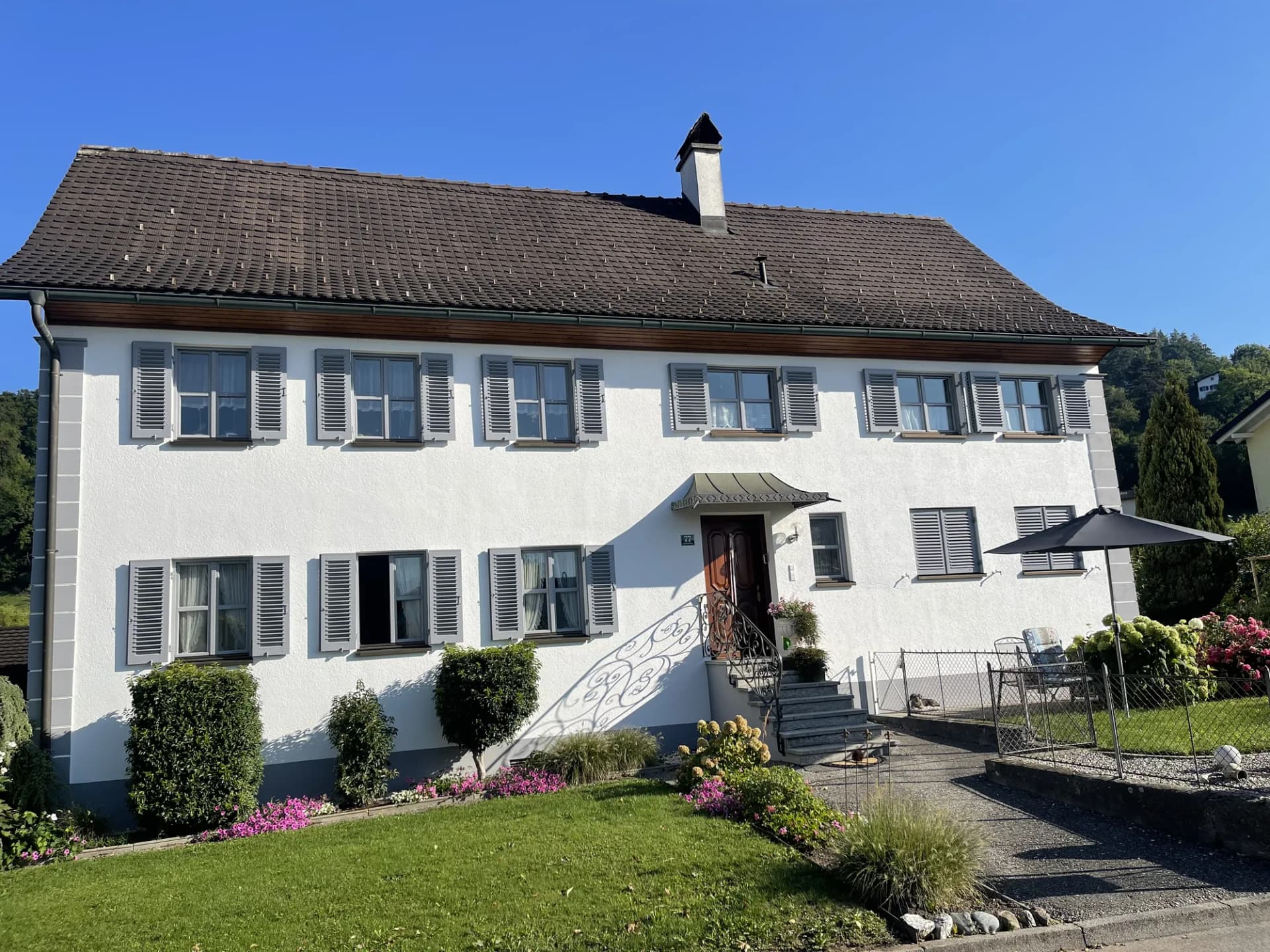Landhaus-Fassade – Projekt von Maler Falke