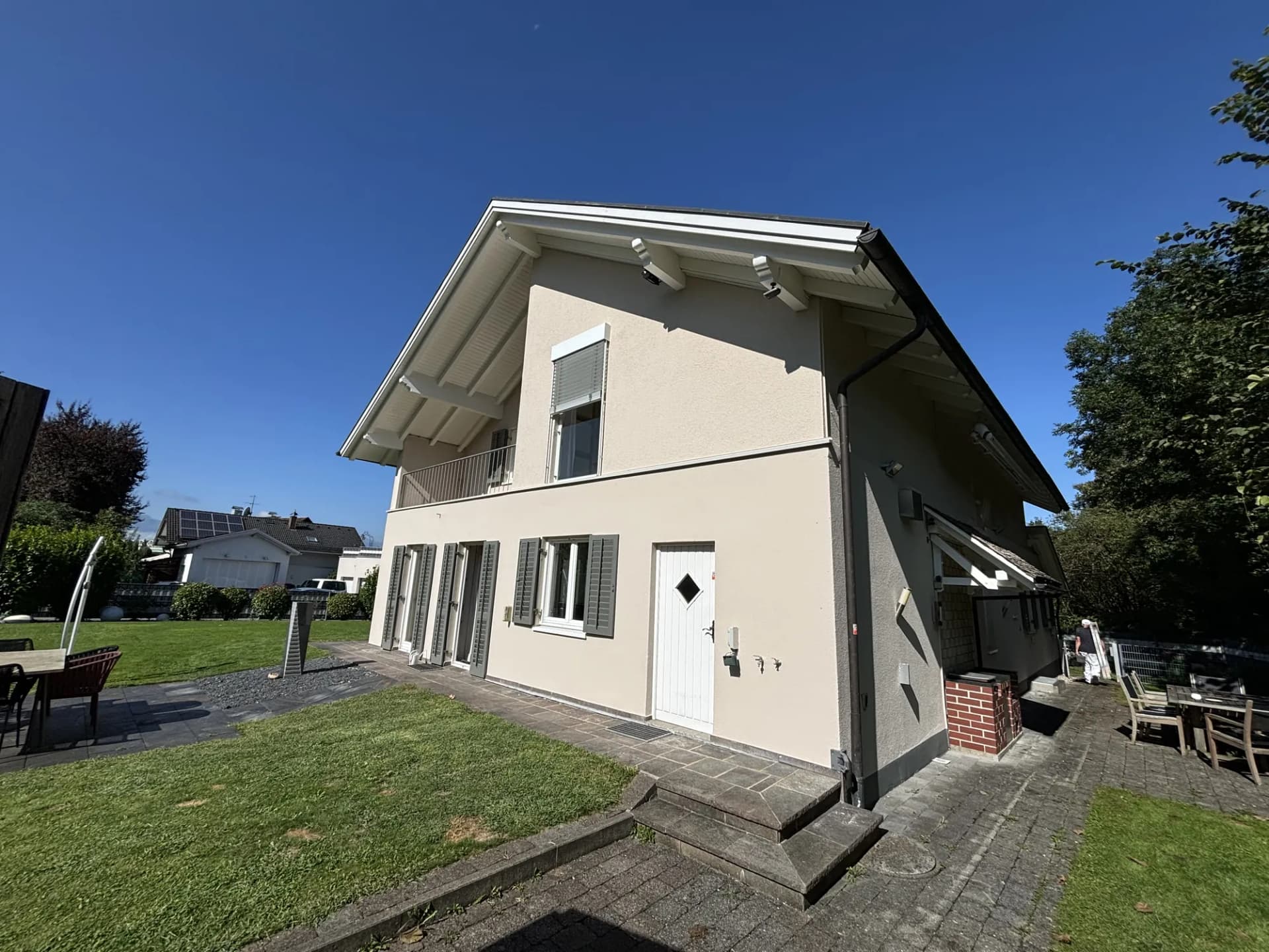 Einfamilienhaus mit Putzfassade – Projekt von Maler Falke